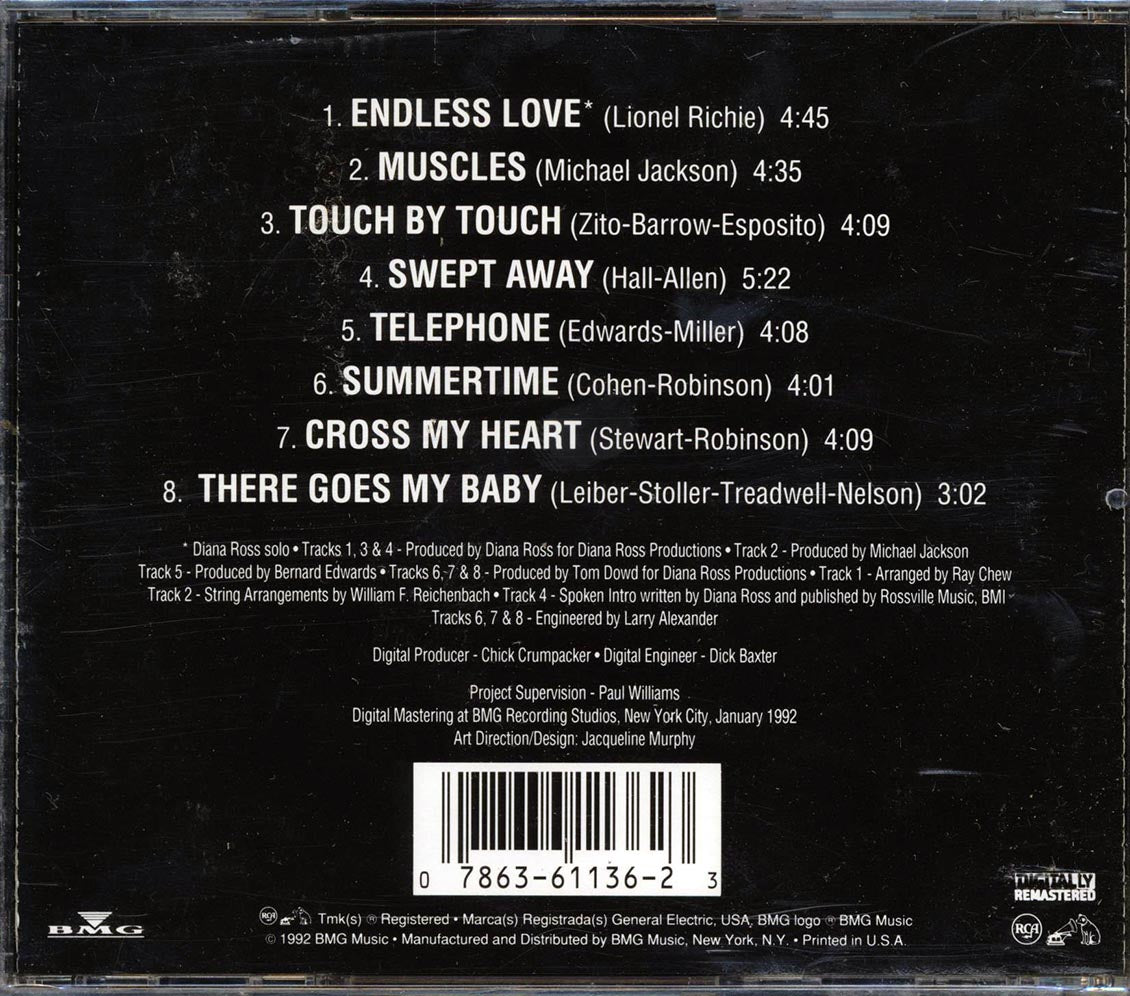 Diana Ross - Endless Love Music CD