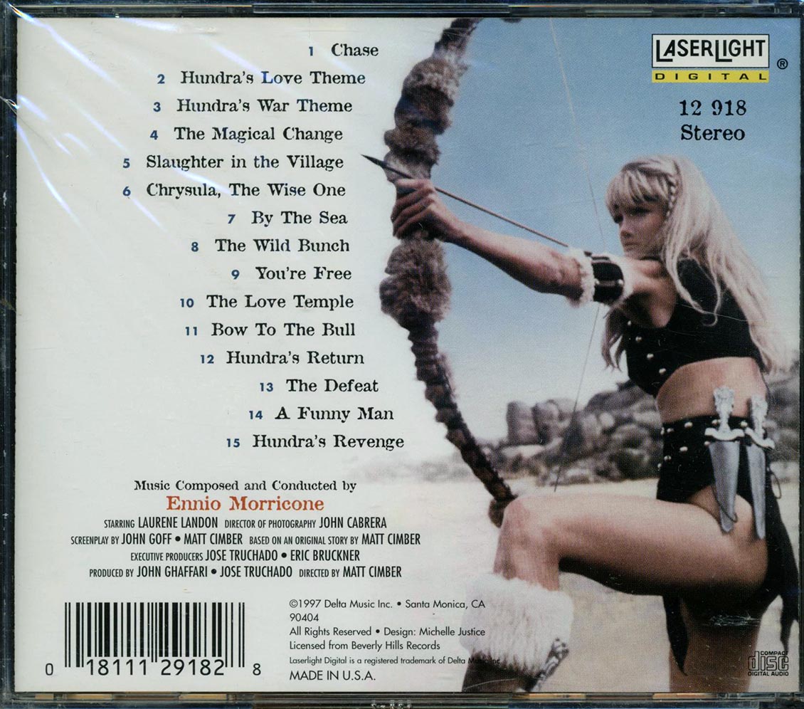 Ennio Morricone - Hundra: Original Soundtrack Music CD