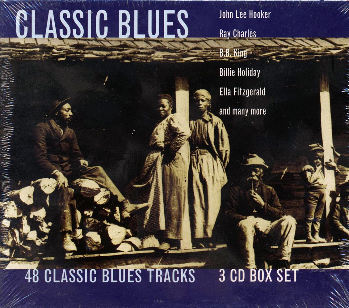 John Lee Hooker, Ray Charles, BB King, Billie Holiday, Etc. - Classic Blues: 40 Classic Blues Tracks (48 tracks) (3xCD) Music CD