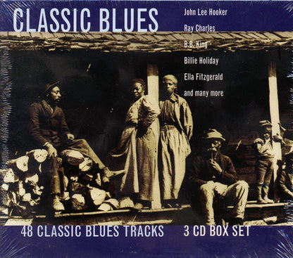 John Lee Hooker, Ray Charles, BB King, Billie Holiday, Etc. - Classic Blues: 40 Classic Blues Tracks (48 tracks) (3xCD) Music CD