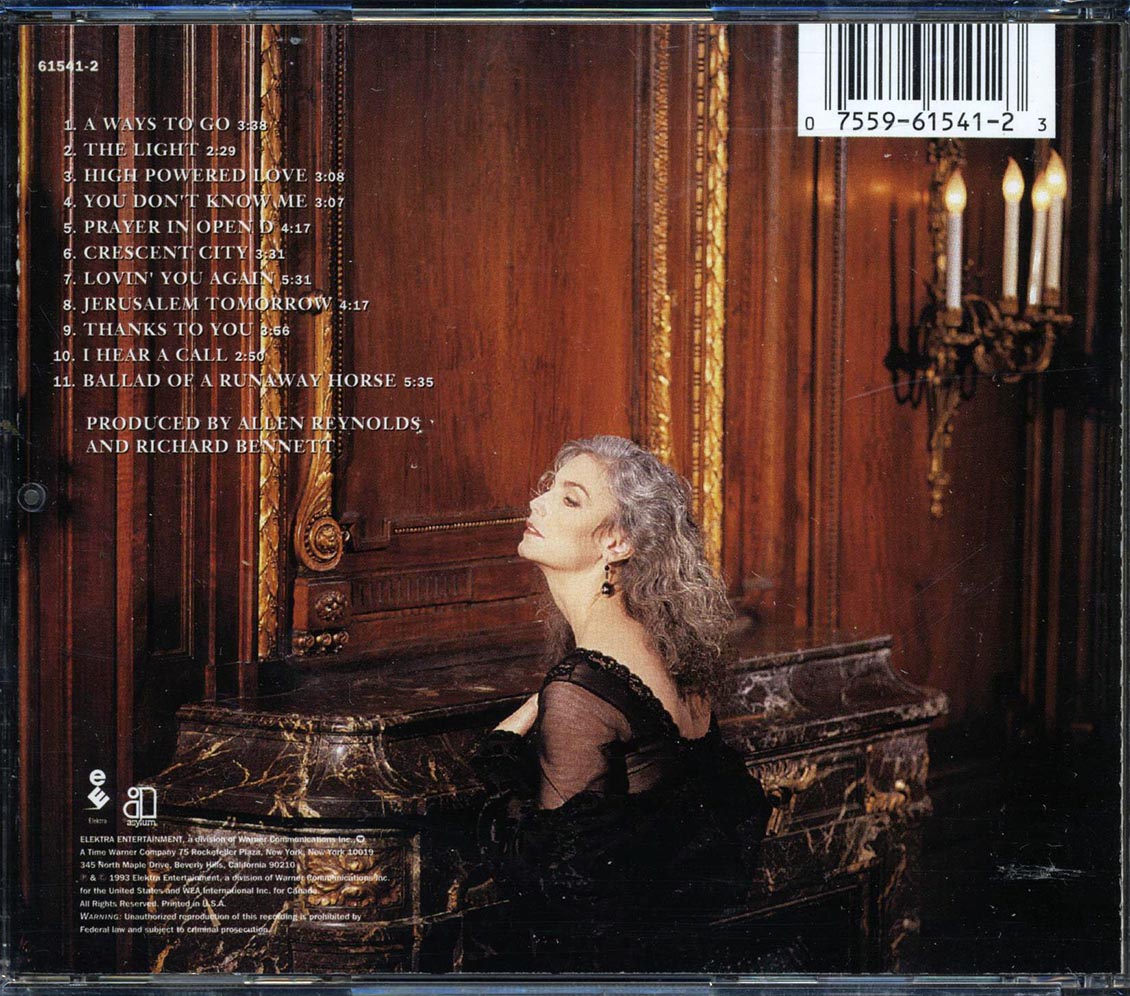 Emmylou Harris - Cowgirl's Prayer Music CD