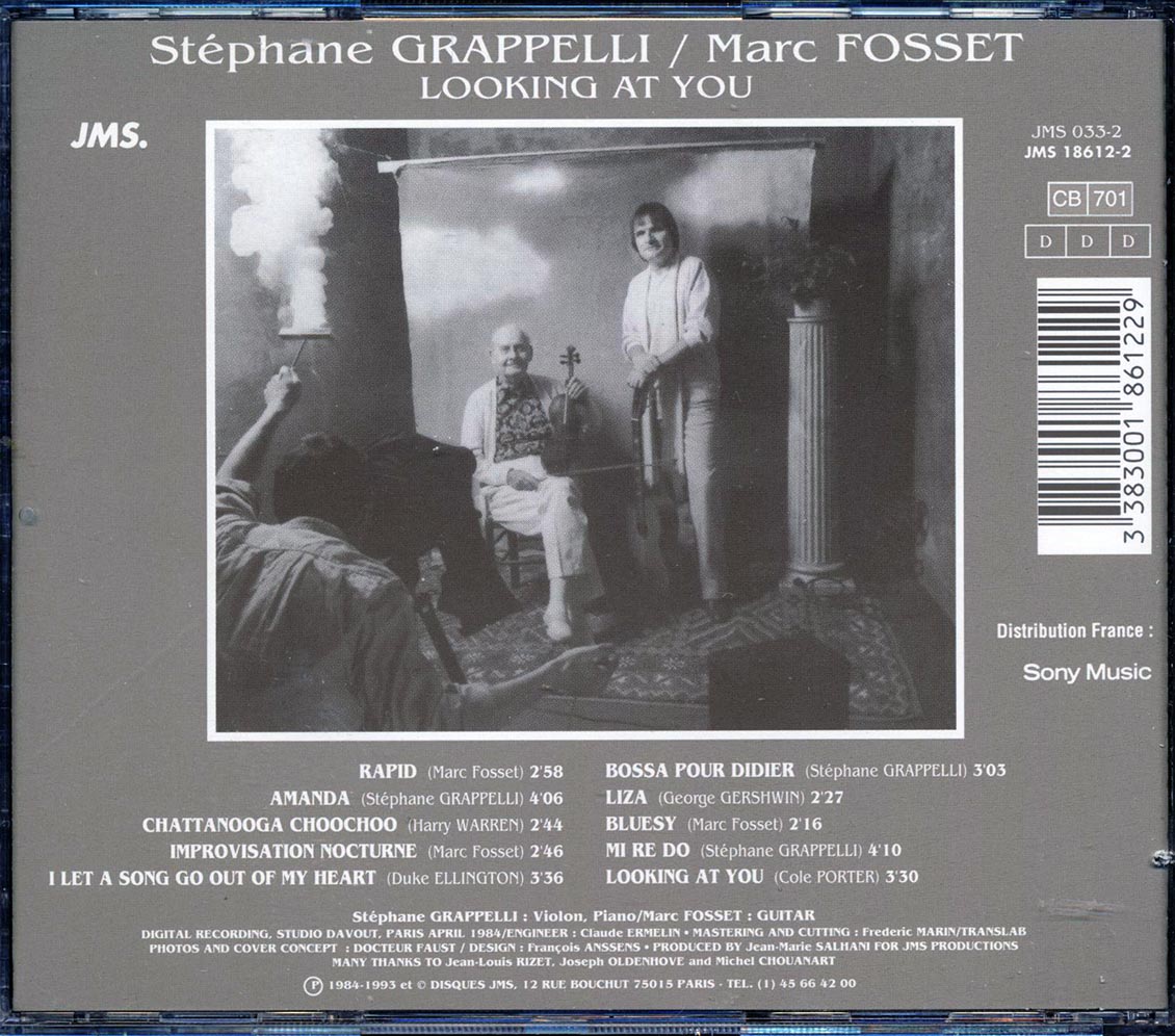 Stephane Grappelli, Marc Fosset - Looking At You (marked/ltd stock) Music CD