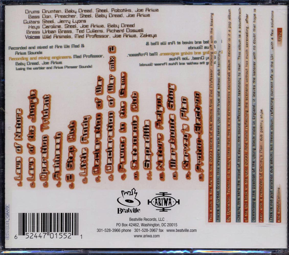 Mad Professor - Trix In The Mix Music CD