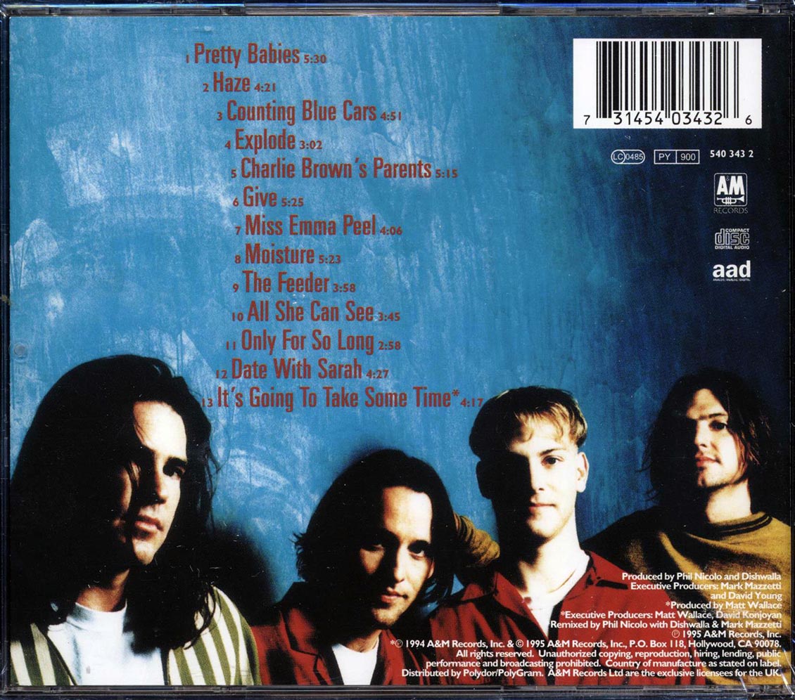 Dishwalla - Pet Your Friends Music CD