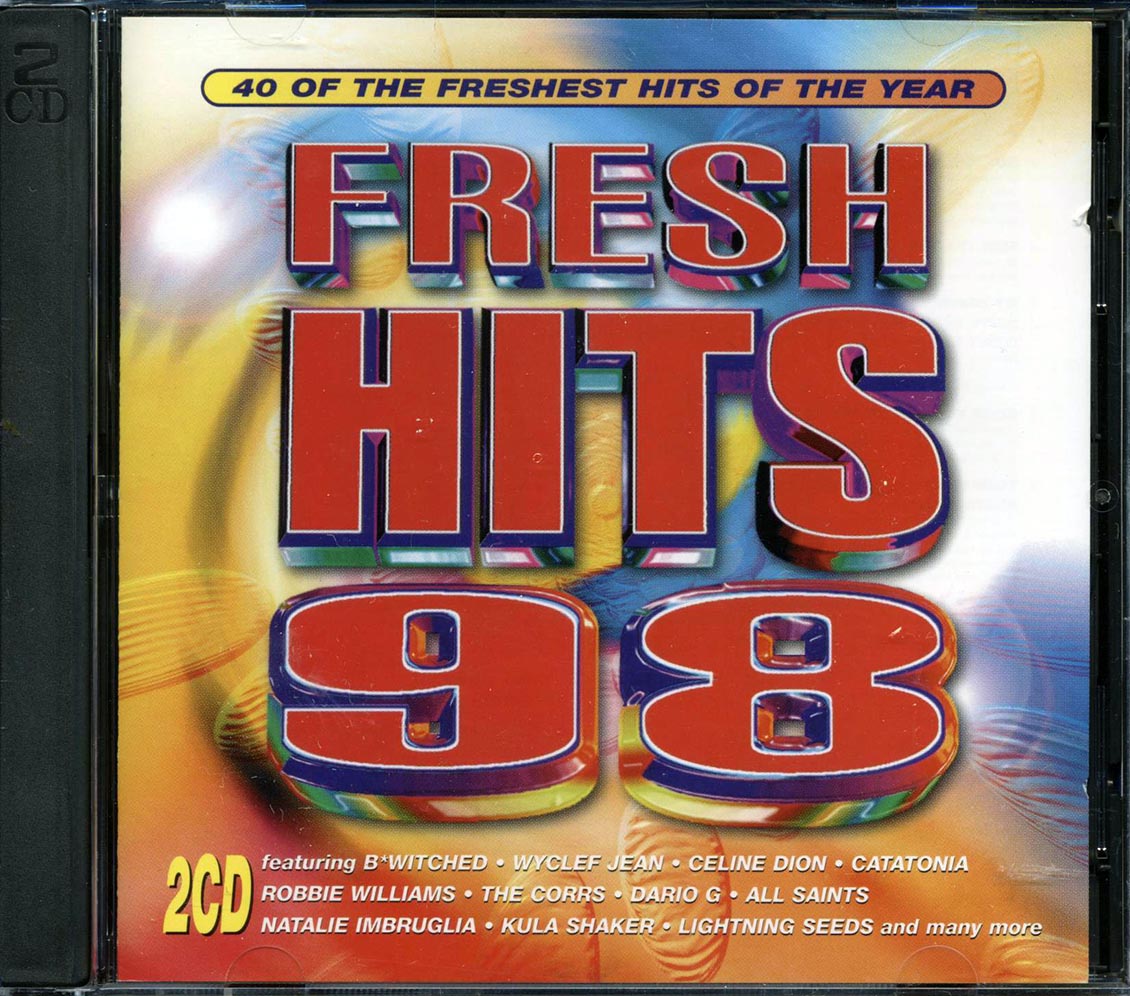 Celine Dion, Wyclef Jean, Five, Etc. - Fresh Hits 98 (40 tracks) (2xCD) Music CD