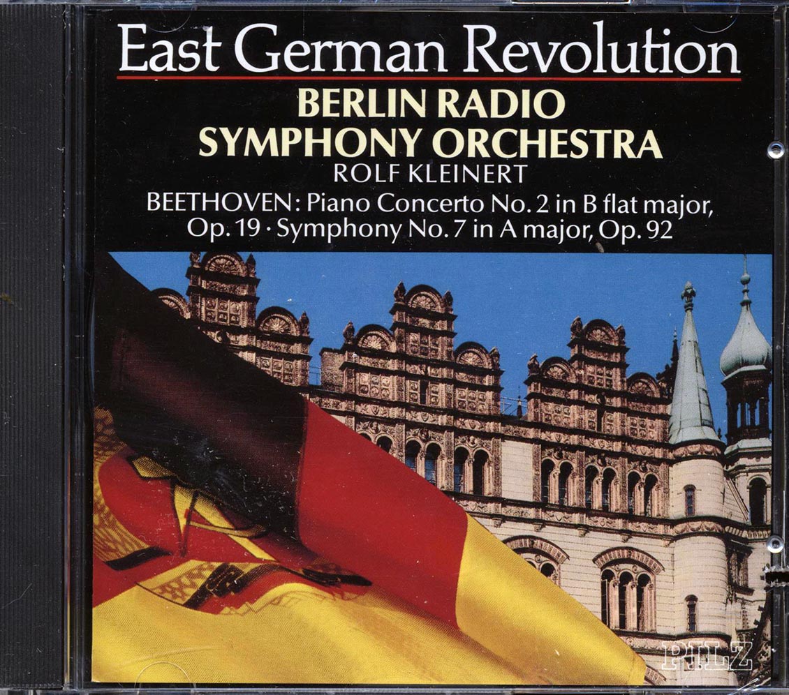 Berlin Radio Symphony Orchestra, Rolf Kleinert, Beethoven - Piano Concerto No. 2 In B Flat Major, Op. 19; Symphony No. 7 In A Major, Op. 92 Music CD