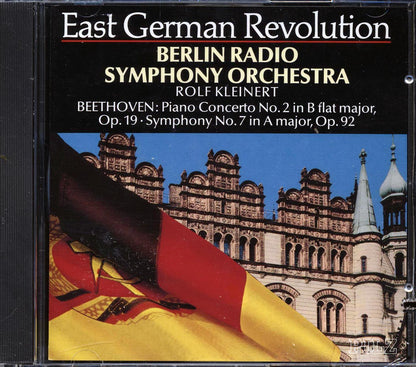 Berlin Radio Symphony Orchestra, Rolf Kleinert, Beethoven - Piano Concerto No. 2 In B Flat Major, Op. 19; Symphony No. 7 In A Major, Op. 92 Music CD