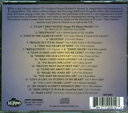 The Contours, Martha Reeves & The Vandellas, Syreeta, Etc. - Shake Me, Wake Me: A Tribute To Holland-Dozier-Holland Music CD