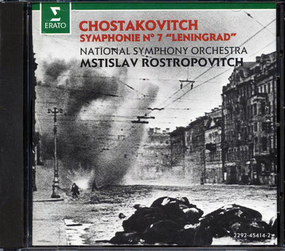 Chostakovitch, National Symphony Orchestra, Mstislav Rostropovitch - Symphonie No. 7: Lenningrad Music CD