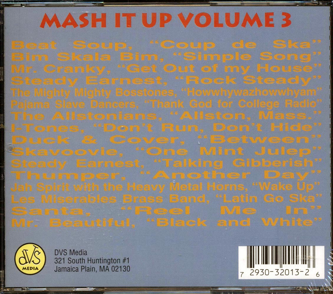 Beat Soup, Bim Skala Bim, Mr. Cranky, Etc. - Mash It Up Volume 3 Music CD