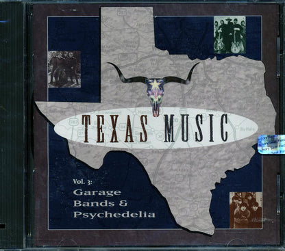 Roy Head & The Traits, Bobby Fuller Four, The Chessmen, Etc. - Texas Music Volume 3: Garage Bands & Psychedelia (marked/ltd stock) Music CD