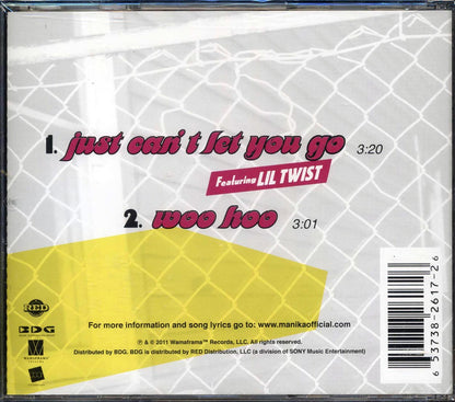 Manika, Lil Twist - Just Can't Let You Go Music CD