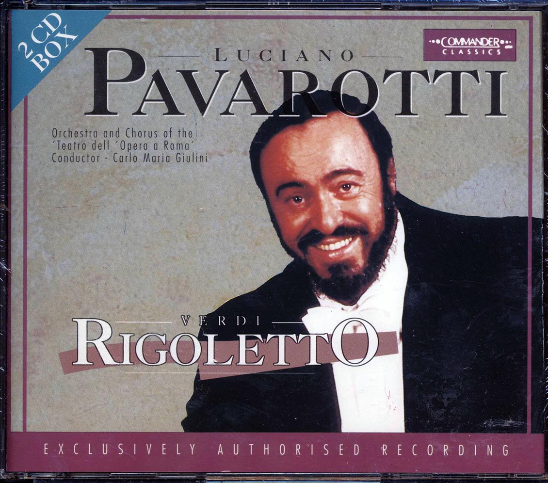 Luciano Pavarotti - Rigoletto (2xCD) Music CD
