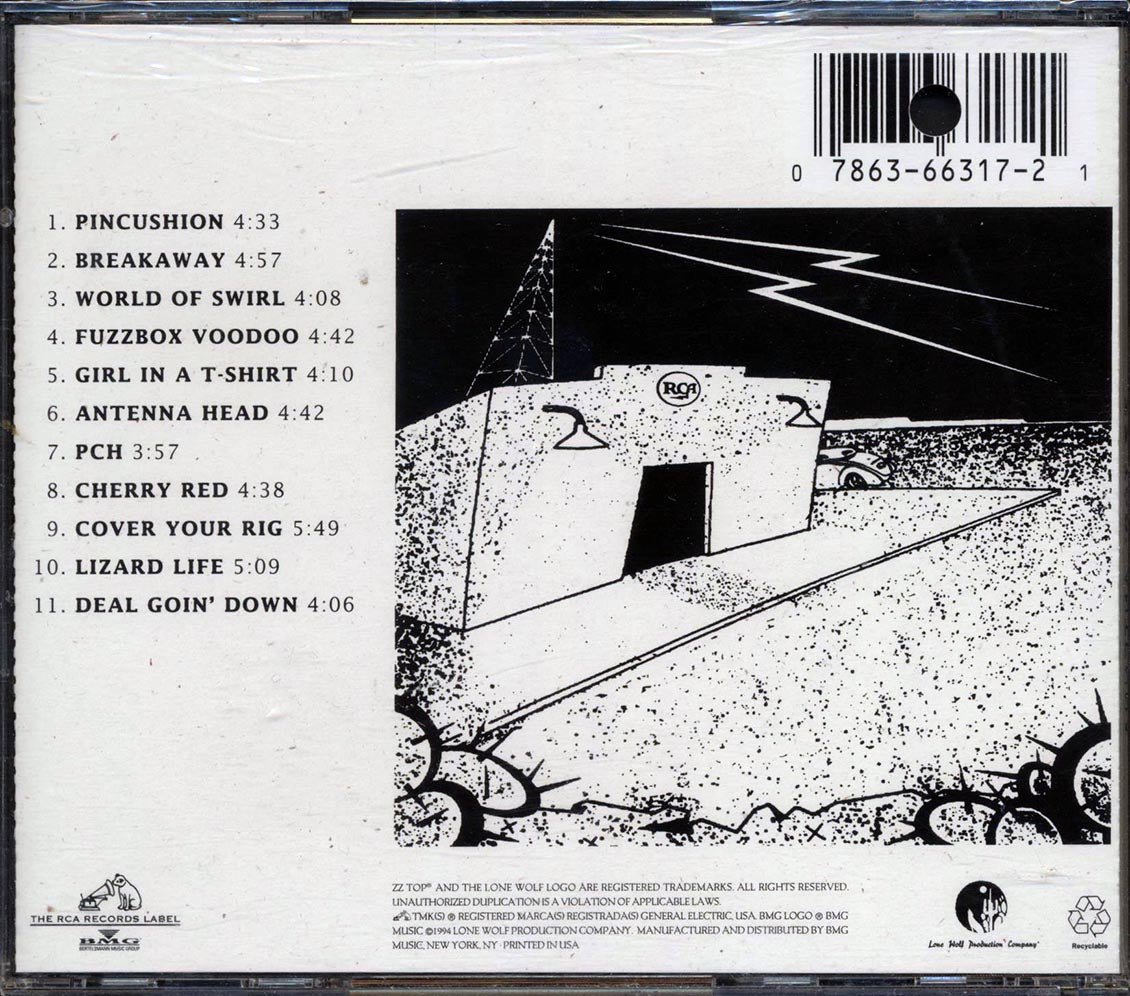 ZZ Top - Antenna (marked/ltd stock) Music CD