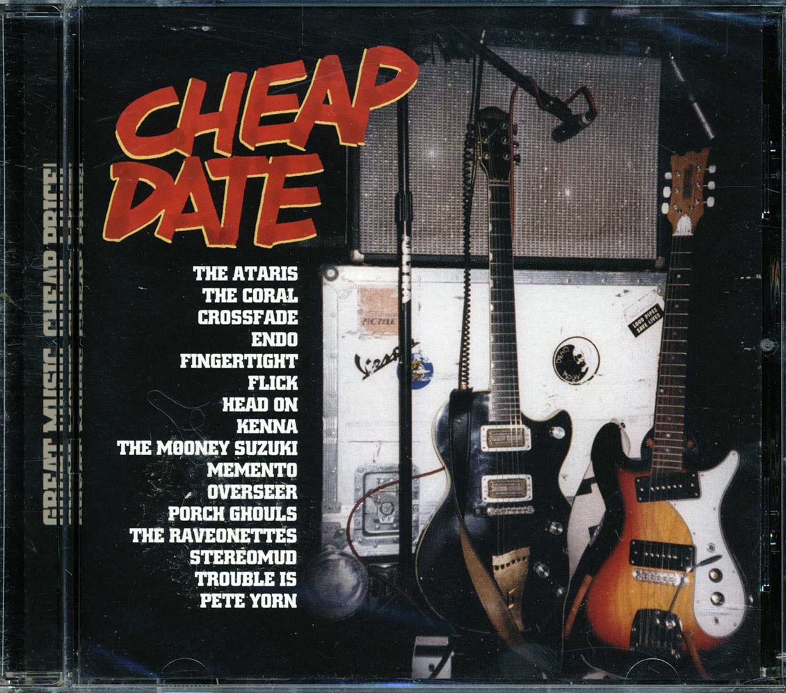 Pete Yorn, Flick, The Raveonettes, Etc. - Cheap Date (marked/ltd stock) Music CD
