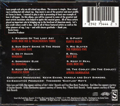 Kool Moe Dee, The Furious Five, Whodini, Etc. - Raiders Of The Lost Art (marked/ltd stock) Music CD
