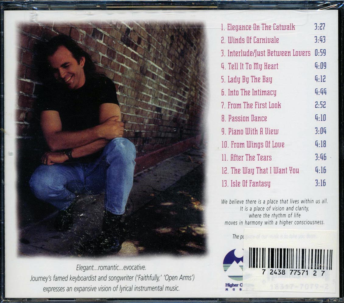 Jonathan Cain - Piano With A View Music CD