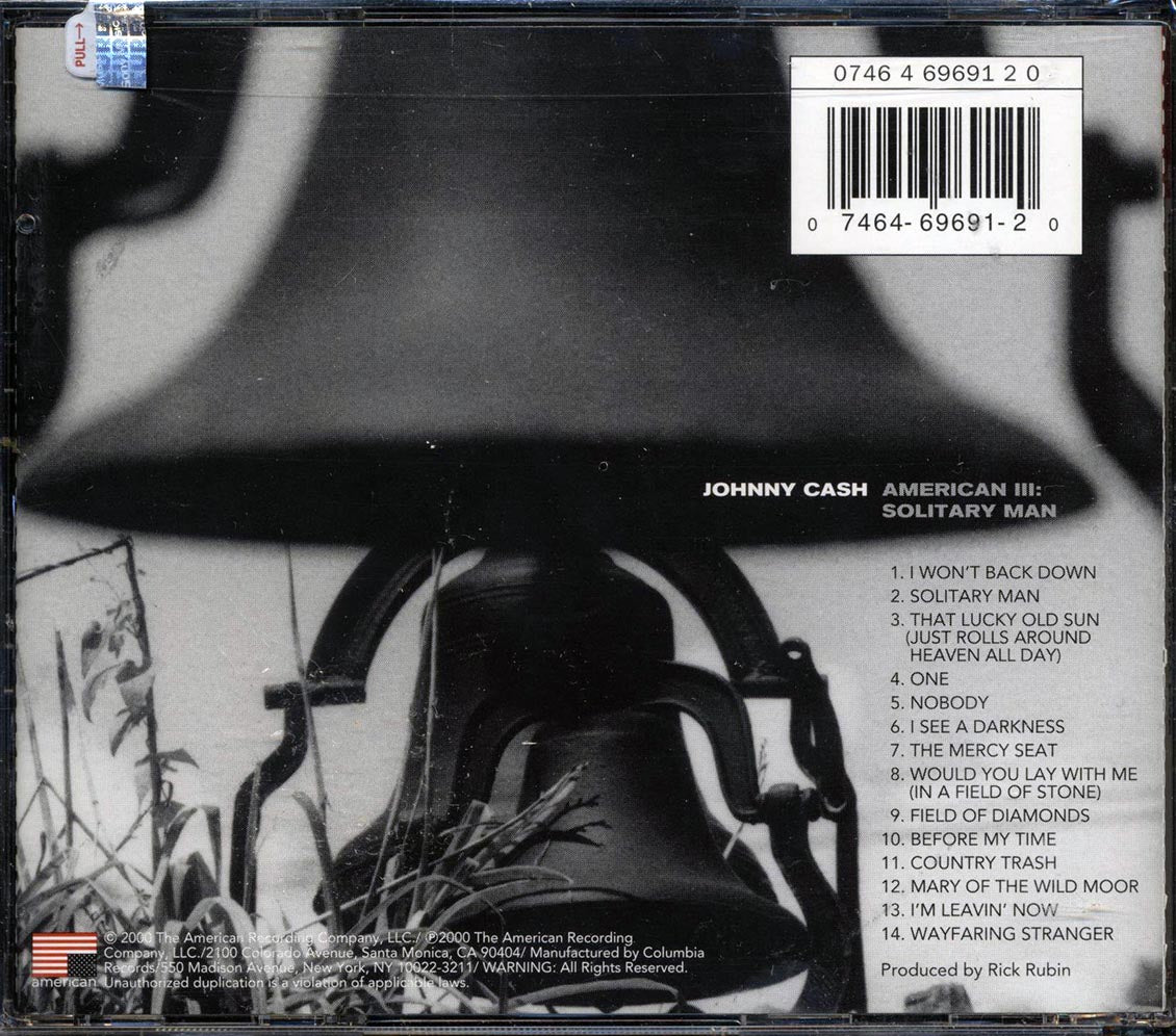 Johnny Cash - American III: Solitary Man Music CD