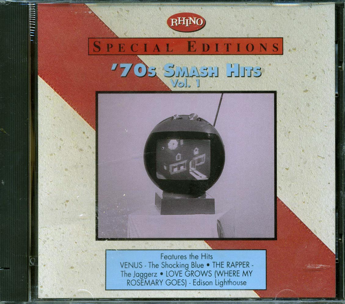Steam, The Delfonics, Shocking Blue, Etc. - '70s Smash Hits Volume 1 (marked/ltd stock) Music CD