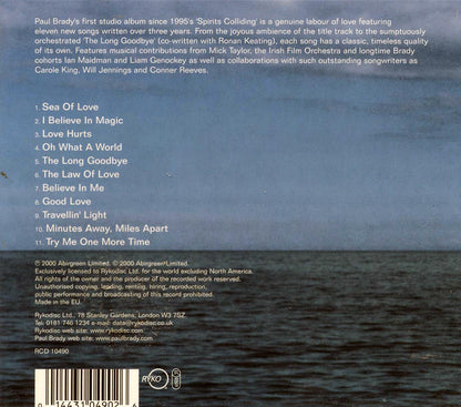 Paul Brady - Oh What A World Music CD