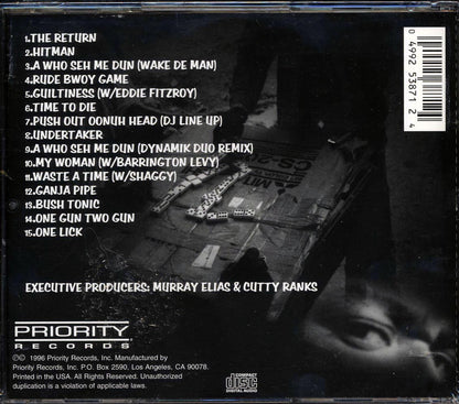 Cutty Ranks - Six Million Ways To Die Music CD