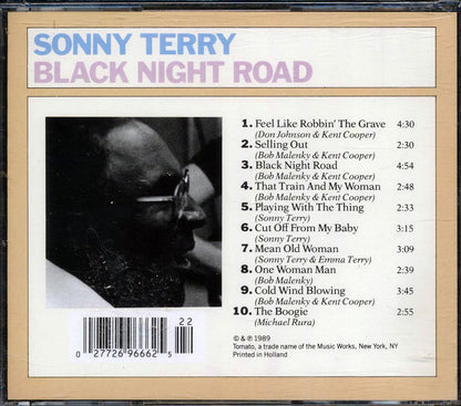Sonny Terry - Black Night Road Music CD