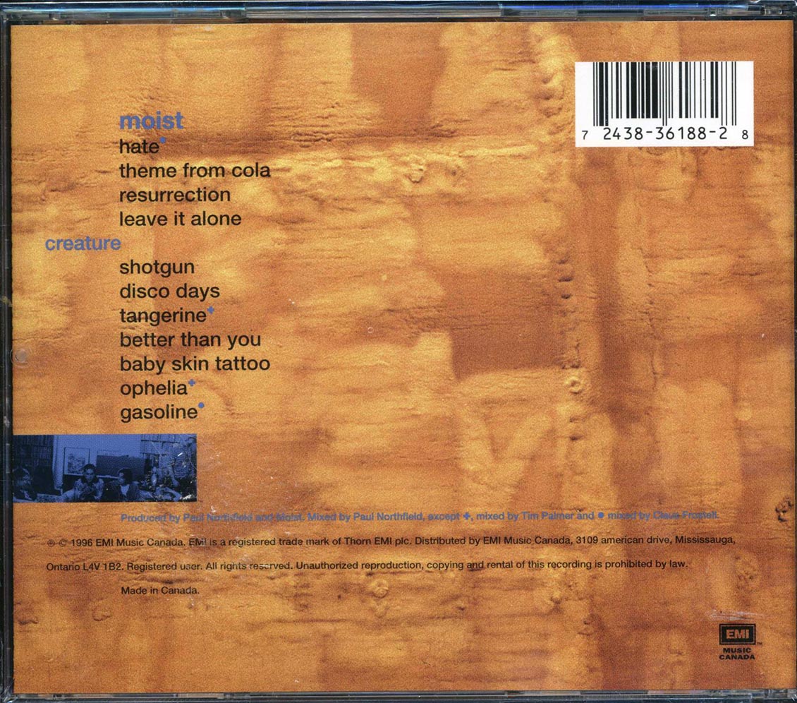 Moist - Creature Music CD