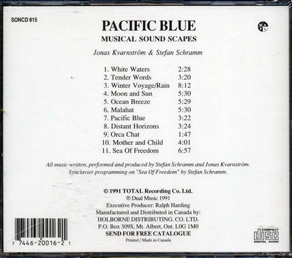 Jonas Kvarnstrom, Stefan Schramm - Pacific Blue: Musical Sound Scapes Music CD