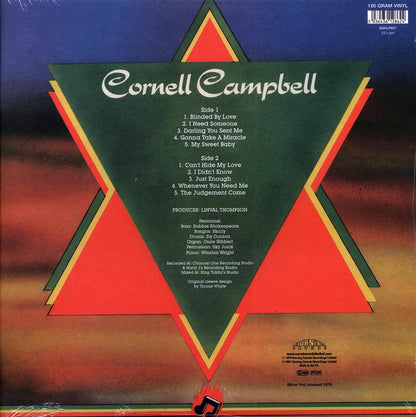Cornell Campbell - Sweet Baby (180g) Vinyl Record