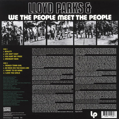Lloyd Parks & We The People - Meet The People (2017 FIRST PRESS) Vinyl Record