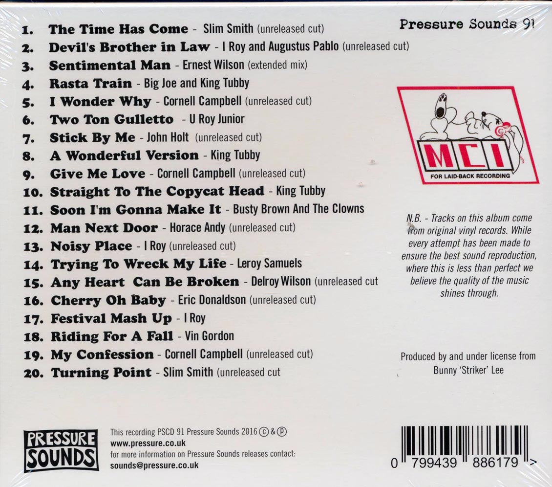 Slim Smith, Cornell Campbell, King Tubby, I Roy, Augustus Pablo, Etc. - Tape Rolling! With Bunny Lee & Friends (20 tracks) Music CD
