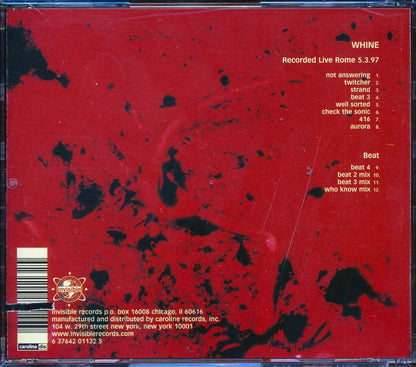 Scorn Whine marked/ltd stock Music CD