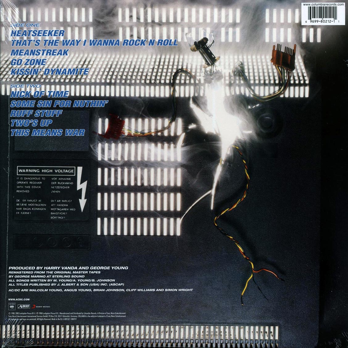 ACDC Blow Up Your Video 180g Vinyl Record