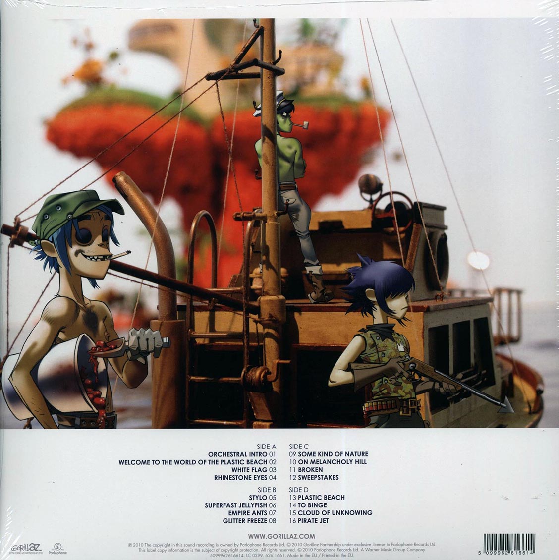 Gorillaz - Plastic Beach (2xLP) Vinyl Record