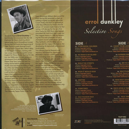Errol Dunkley - Selective Songs Vinyl Record