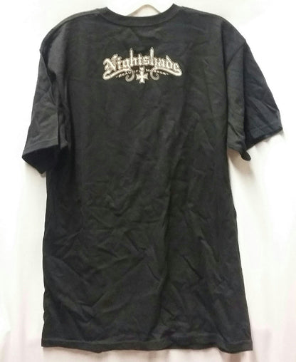 Nightshade Black Series Beautiful Horror End of Time Reaper T-Shirt Sz Medium