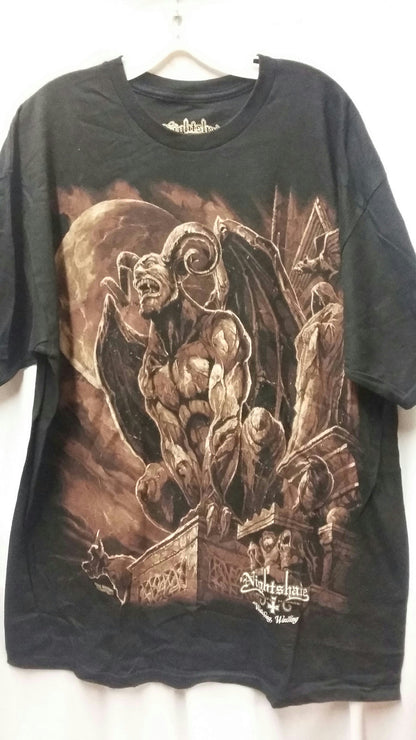 Nightshade Black Series Beautiful Horror Watching, Waiting T-Shirt Sz Medium