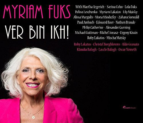 the album cover for Myriam Fuks - Ver Bin Ikh (Hybr) [Digipak]