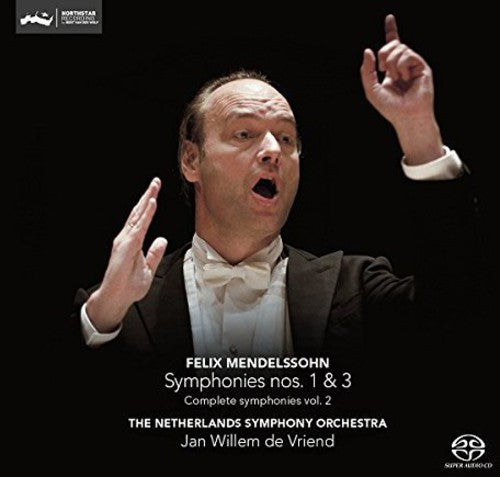 the album cover for The Netherlands Symphony Orchestra - Syms 1 & 3