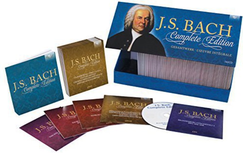 the album cover for Bach Complete Edition Box / Various Uk - Complete Edition
