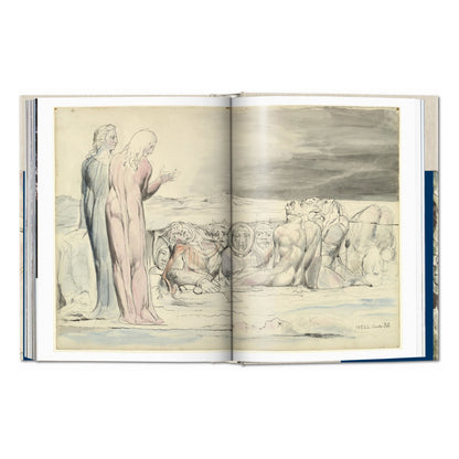 William Blake. Dante’s ‘Divine Comedy’. The Complete Drawings (English) Book