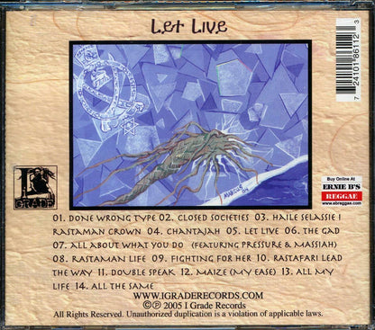 Midnite - Let Live Music CD