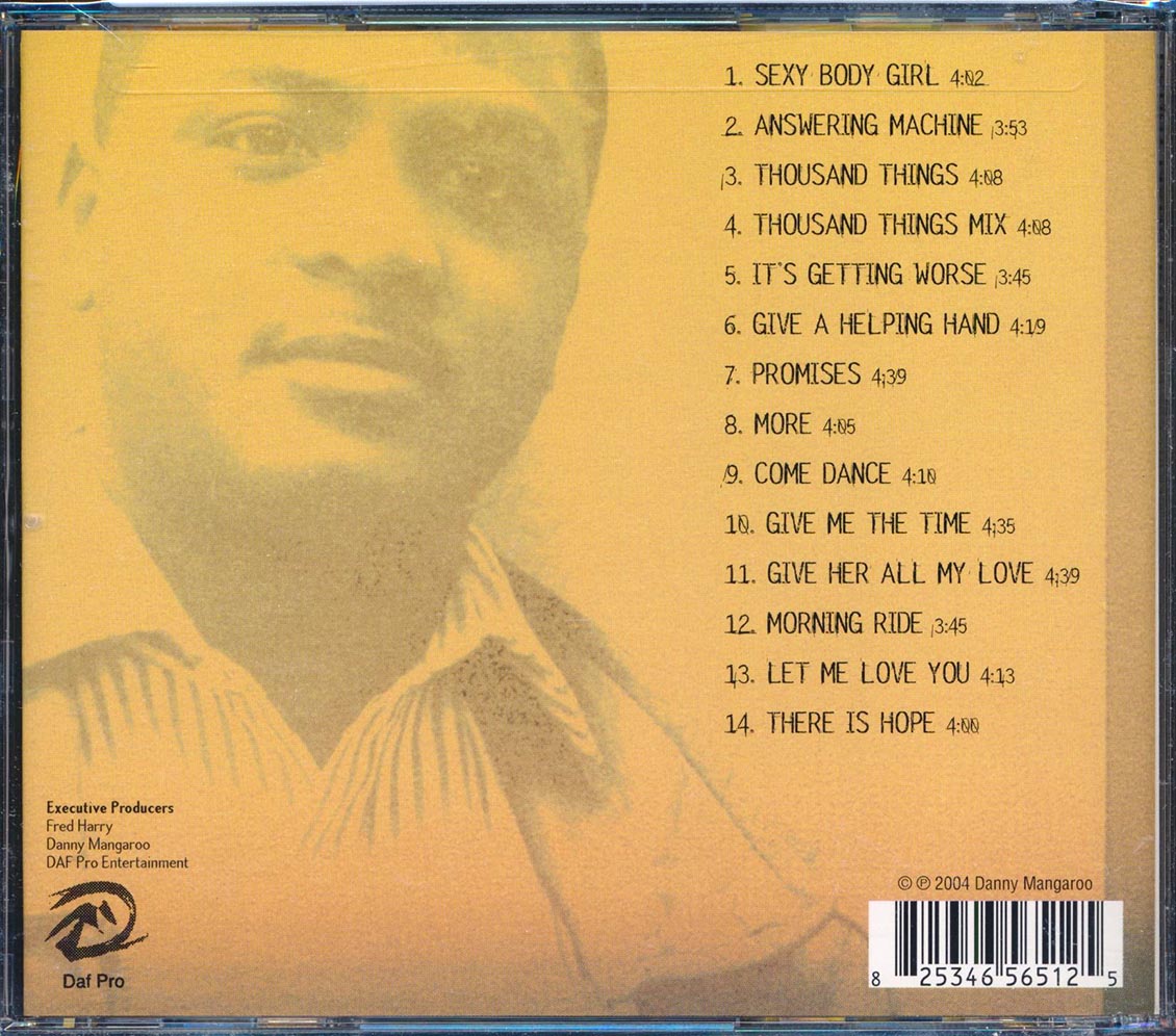 Danny Mangaroo - More Things Music CD