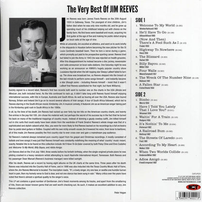 Jim Reeves - The Very Best Of Jim Reeves (180g) Vinyl Record