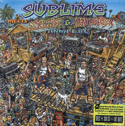Sublime, Scientist, Mad Professor - Sublime Meets Scientist & Mad Professor (RSD 2021) (yellow vinyl) Vinyl Record