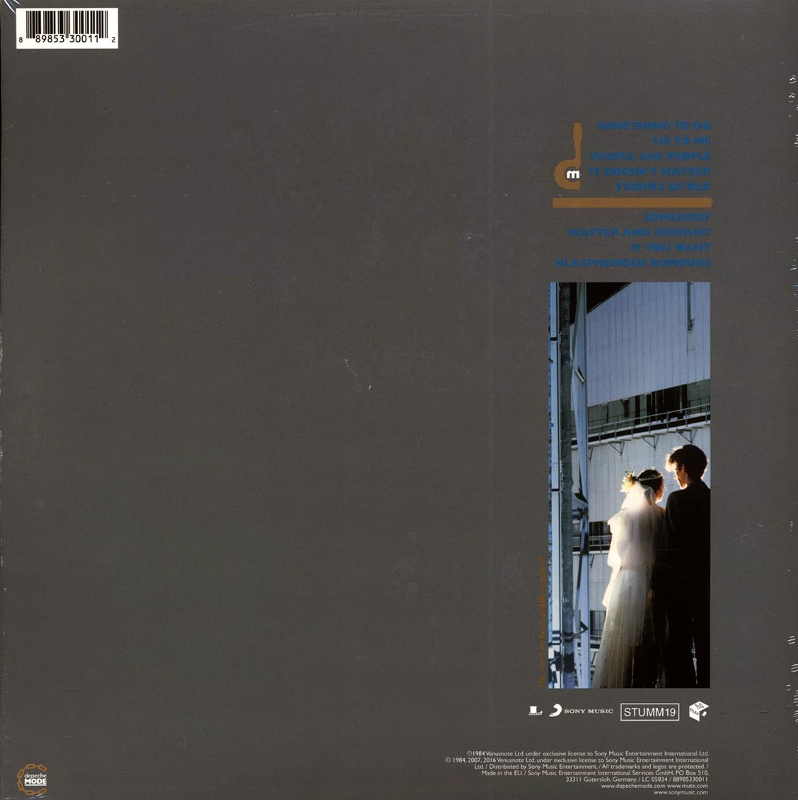 Depeche Mode - Some Great Reward (180g) (remastered) Vinyl Record