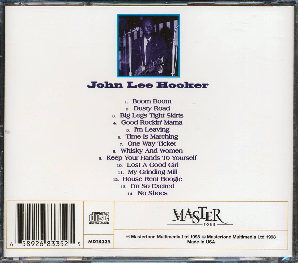 John Lee Hooker - Dusty Road Music CD