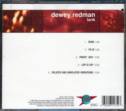 Dewey Redman - Tarik (marked/ltd stock) Music CD