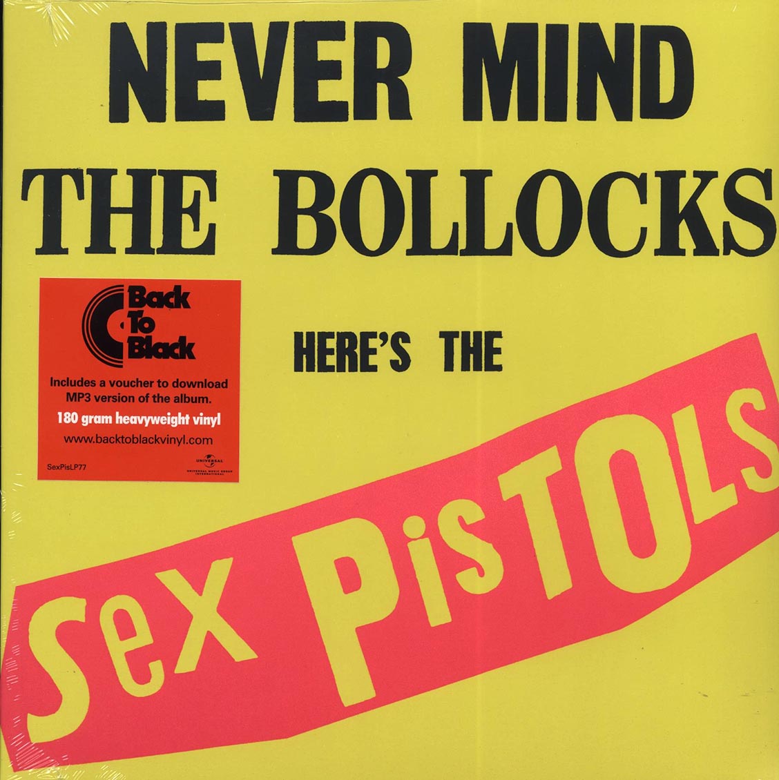 Sex Pistols - Never Mind The Bollocks Here's The Sex Pistols (180g) (remastered) Vinyl Record