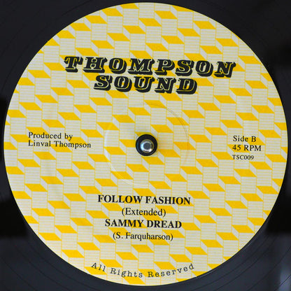 Earl Sixteen, The Roots Radics - Trials And Crosses (Extended Mix)  /  Sammy Dread, The Roots Radics - Follow Fashion (Extended Mix) 12" Vinyl Record